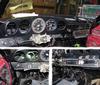 Here is the '71 911 dash from a wrecked car i had access too. You can see some of the wiring through