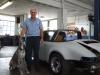 At Marque Motors w/shop owner Kurt Lipzieg