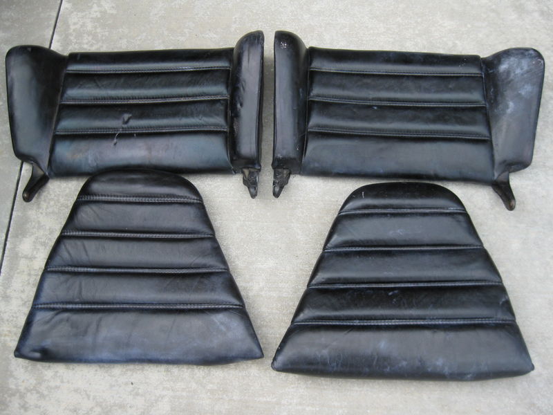 FS 911 Rear Seat Backs and Cushions Pelican Parts Forums