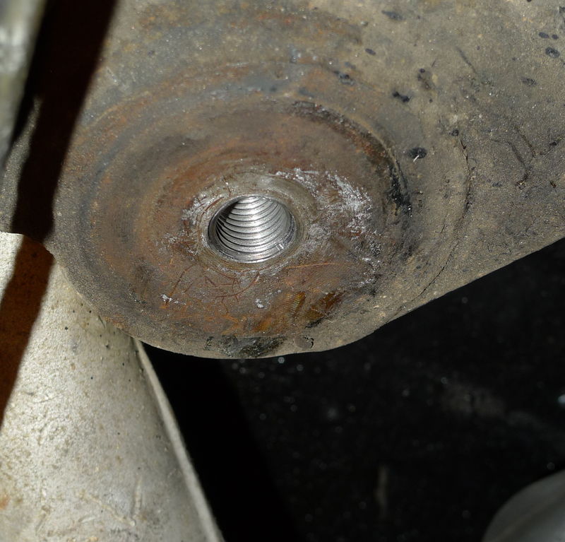 Stripped transmission mount threads Page 2 Pelican Parts Forums