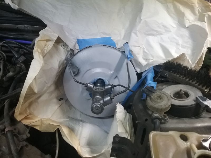 Paint your brake booster. 87 NA Restore Pelican Parts Forums