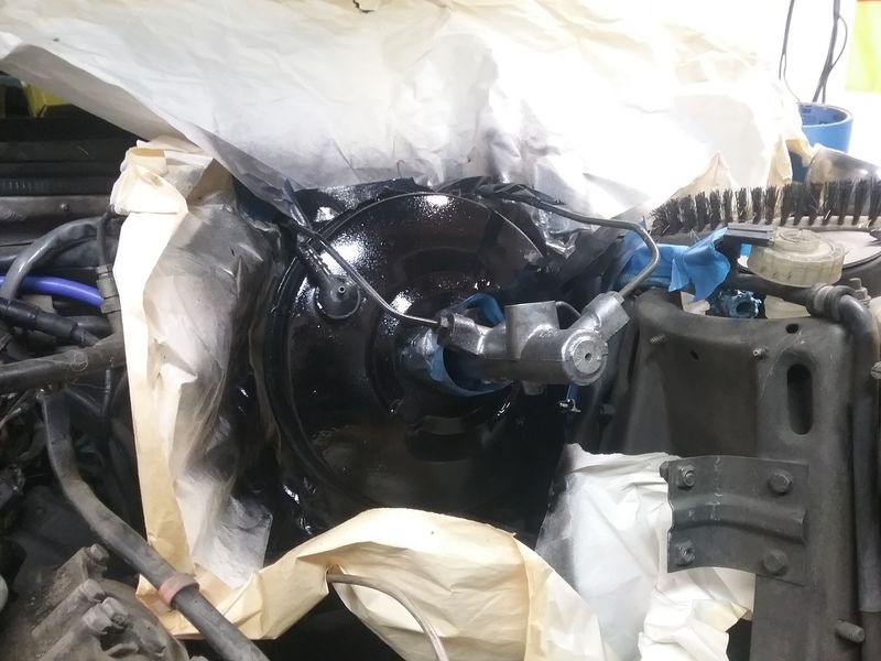 Paint your brake booster. 87 NA Restore Pelican Parts Forums