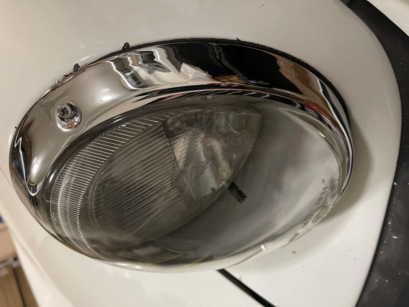 FS Brand New H4 Chrome Trim Rings pair Pelican Parts Forums