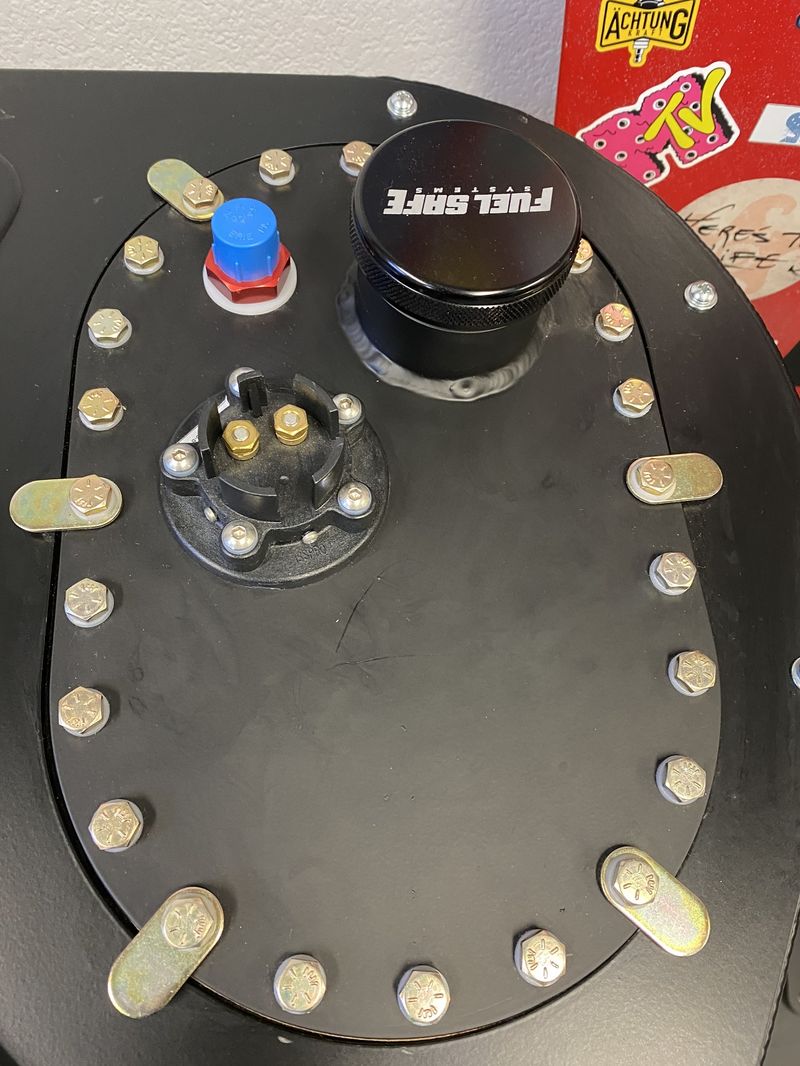 Fuel Safe SA100 Aluminum Race tank Unused 2 years on original bladder